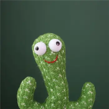 Kaktusas Pliušinis Žaislas Elektroninė Vibracijos Šokių Sukimo Dainavimo Pliušinis Mielas Šokių Kaktusas Ikimokyklinio Ugdymo Žaislai Vaikams