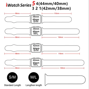 Silikono Dirželis Apple Watch band 44mm 40mm 38mm 42mm Gumos diržas smartwatch apyrankę watchband iWatch serijos se 3 4 5 6 dirželis