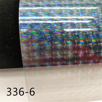 A4 20*33CM aišku, vandeniui holograma sintetinė (PVC) oda, audinys 