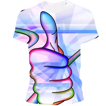 Psychedelic Anime 3D Vertus Atspausdintas T-shirt, Grafiti, T-marškinėliai, vyriški Populiarus Drabužių Juokinga trumpomis Rankovėmis vyriški Laisvalaikio Viršų O-Kaklo T-s