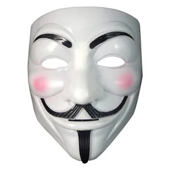 Anonimas Steampunk Siaubas, Baisu Cosplay Helovinas Kaukės veidui Šalies Helovinas Masque V Vendetta Rekvizitai Daugkartinio naudojimo