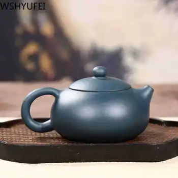 Raudonos smėlio rankų darbo raudonos arbatinukas butas Xi Shi puodą 250 ml arbatos rinkinys, šiuolaikinių paprastas dailės lietaus, smėlio Arbatos rinkinys purpurinė smėlio arbatos rinkinys