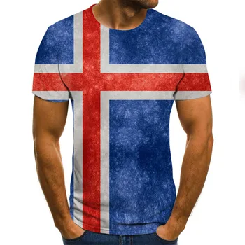 2021 karšto pardavimo vyriški Naujas Vasaros marškinėliai Su apvalia Kaklo trumpomis Rankovėmis 3D Atspausdintas Top aukštos kokybės