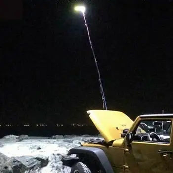 Lauko Kempingas Šviesos Žvejybos Lempos Teleskopinis COB Lazdele LED Žvejybos Lauko Kempingas Žibintų Šviesos sodas Pagalbos dropshipping