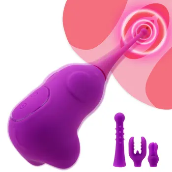 Dildo Masturbator Makšties Vibratorius G-Spot Klitorio Stimuliatorius Sekso Parduotuvė Suaugusiųjų Mielas Dramblys Vibratorius High 10 Dažnį moterų sm