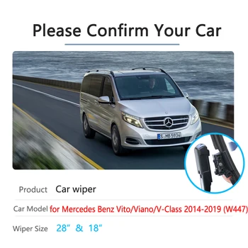 Mercedes Benz Vito Viano V Klasės~2019 W447 2016 Priekinio lango Valytuvai, Automobilių Reikmenys, Lipdukai Automobilio Valytuvai