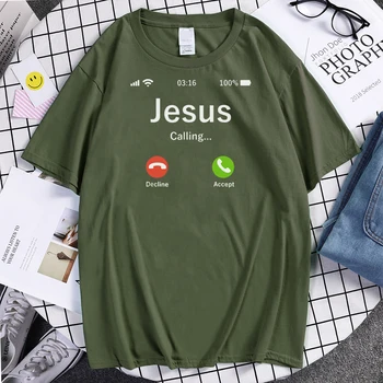 2021 Naują Atvykimo Jėzus Marškinėliai Juokinga Raginama Priimti Arba Atmesti, Kad Yra Klausimas, Dizainas Tikėjimo Grožėtis Aukštos Kokybės Prekės T-Shirt