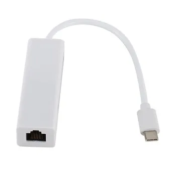 USB-C prie LAN RJ45, Ethernet Tinklo Kabelis Adapteris 3 USB 2.0 Port Hub Bilgisayar Multi Usb Hub Ugreen C Tipo Kompiuterį