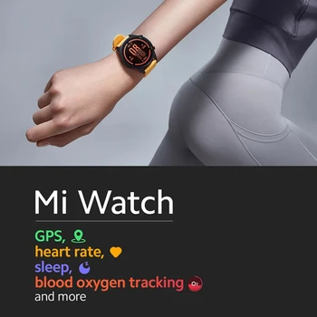 Xiaomi Mi Žiūrėti GPS Mi Smart Žiūrėti Pasaulio Versija Smartwatch 2021 