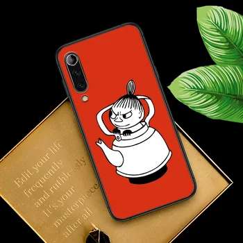 Cute Little Man Hippo Mergina Telefoną Atveju Xiaomi Mi-10 Pastaba A3 9 MAX 3 A2 8 9 Pro Lite Ultra black Funda 3D Prime Gana Shell