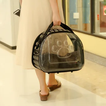 Skaidrus pet maišą mados katė maiše pasviręs kryžius augintinio iš krepšys sulankstomas skalbti keturis sezonus universalus patogus ir erdvus