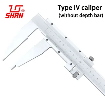 Vernier suportas 0-500 mm 0.02 mm, aukšto tikslumo nerūdijančio plieno vernier slankmatis digital Vidinis ir išorinis skersmuo matavimo įrankis