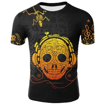 2021 nauja, vyriški T-shirt 3D spausdinimo modelis multi-stiliaus siaubo kaukolė 3D stiliaus vyrų, moterų ir vaikų marškinėliai visu dydžiu