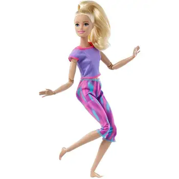 2021 NAUJAS Barbie Padarė Perkelti Lėlės, Gimnastika, Joga Lėlės su 22 Lanksčius Sąnarius Sporto Lėlės Mergaitėms, Žaislai Mergaitėms Brinquedos Žaislas