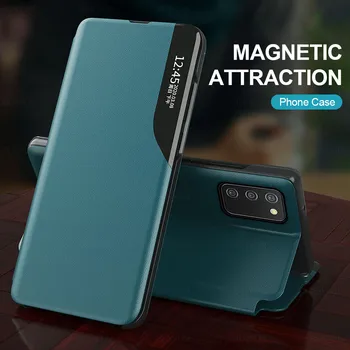 Šoninio Lango Odos Flip Case For Samsung A02s A025F Telefono Dangtelį Ant Samsung Galaxy A02 A0 A 0 2 02 s 02s A022F 3D fundas