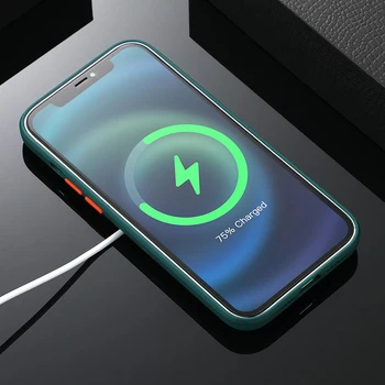 Metalo Magnetinių Telefono dėklas Skirtas iPhone 12 Mini Pro 11 Max XS XR X 8 Plius Magsafing Macsafe Padengti Huawei 30 P40 Mate 30 40 PRO