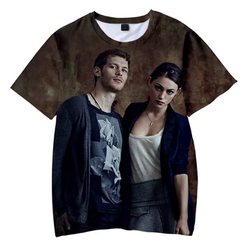 Dainininkas Niklaus Mikaelson 3D Atspausdintas T-shirt Vyrų/Moterų Sporto Atsitiktinis O-Kaklo Streetwear Marškinėlius Harajuku Mados Hip-Hop Streetwear