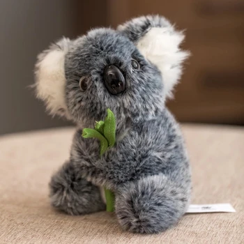 Realiame gyvenime Koala Pliušiniai Žaislai Australijos Koala Padengia Įdaryti Minkšta Lėlė, Vaikams, Miela Dovana draugams Mergaičių tėvų ir vaikų žaislai