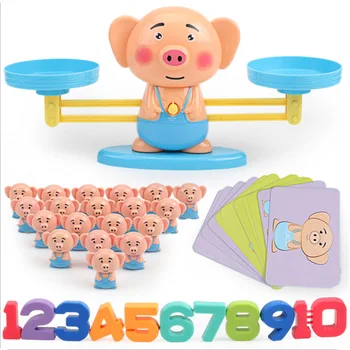 Beždžionė balanso Apimties matematikos ikimokyklinio ugdymo priemones aritmetinis to ir atimties kortelės žaidimas švietimo žaislai