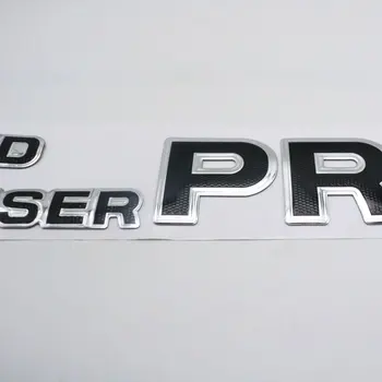 Toyota 2018-2020 Land Cruiser Prado Uodega Emblema Automobilių 3D Ženklelis Lipdukas Galiniai Kamieno Laišką Logotipo Lipdukas
