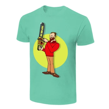 Bray Wyatt Firefly Pjūklą T-Shirt Naujas Unisex Juokingi Marškinėliai