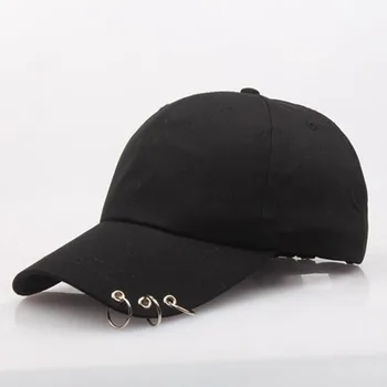 Aukštos Kokybės Reguliuojamo Beisbolo Kepurę Su Žiedu Lauko Sporto Saulė Bžūp Moterų Ir Vyrų Mados Hip-Hop Snapback Hat Drop Laivyba