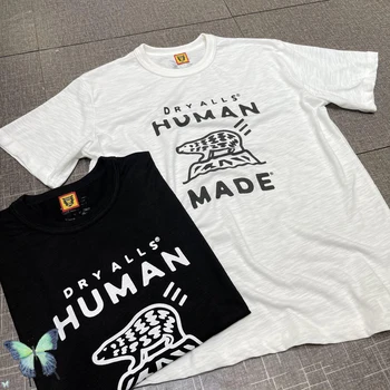 2021 Karšto Žmogaus Pagaminti Marškinėliai Vyrams, Moterims Humanmade T-shirt vatos Pagaliukai Tees Polar Bear