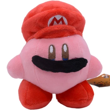 10 Cm Kawaii Žvaigždė Kirby Krypavimas Dee Cos Super Mario Bros Luigi Minkšti Kimštiniai Pliušinis Lėlės Anime Personažai Dekoro Keychain Vaikams, Žaislai