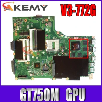 V3-772G plokštę ACER aspire V3-772 V3-772G E1-772G nešiojamas plokštė EA VA70HW GPU GT750M DDR3 bandymo darbai