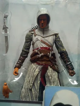 NECA Veiksmų Skaičius, Assassin ' s Creed 2, 2 Kartos Ezio Balta Creed 7 colių Kilnojamojo Lėlės Modelis Žaislų Kolekcija Dovana