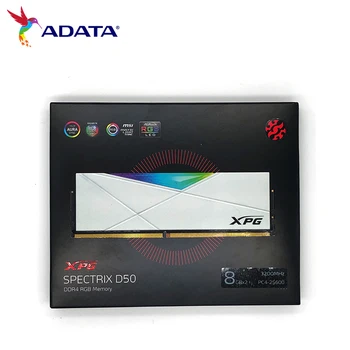 ADATA XPG SPECTRIX D50 Atmintis 8GB 16GB 32GB DDR4 RGB Ram MODULIS 3200MHz 3600MHz 4133MHz KOMPIUTERYJE RAM Apšvietimo Originalų-Balta