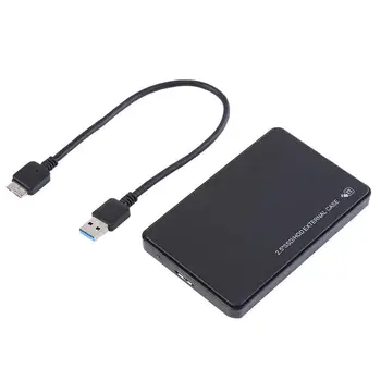 2.5 colio USB3.0 Kietojo Disko Dėžutė Talpyklos 5Gbps SATA HDD SSD Mobiliojo Išorės Atveju Nešiojamojo KOMPIUTERIO