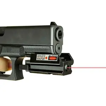 20mm Geležinkelių 5mw Mini Mira Raudonojo Lazerio Akyse taikymo Sritis Striukės Smaigalys Glock 19 Pistoletas Taktinis Medžioklės Optinis Kolimatorius Akyse