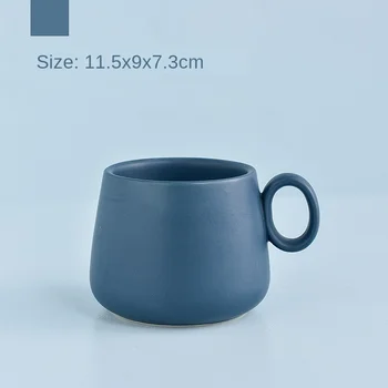 Kūrybos Office teacup tazas de ceramica creativas Stiprinti porceliano kavos puodelis pastelinių spalvų mielas arbatos masažuoklis taurės kavinė puodeliai