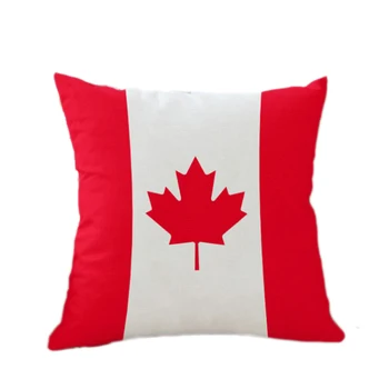 U. S. A šaligatvio 45X45 CM Anglijos vėliava Medvilnės Skalbiniai Jungtinių Amerikos valstijų vėliava Pagalvės užvalkalą pagalvių Užvalkalai