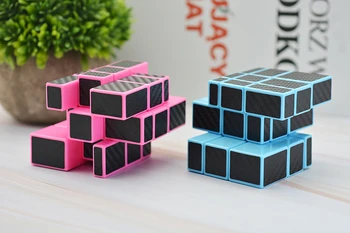 Lefun 3x3x3 Juoda Rausva Veidrodis Kubeliai Magic Cube Anti-stresas Švietimo Mesti Padengtas Arbūzas Žemėlapiuose, Galvosūkį Žaislas Vaikams, Suaugusiems