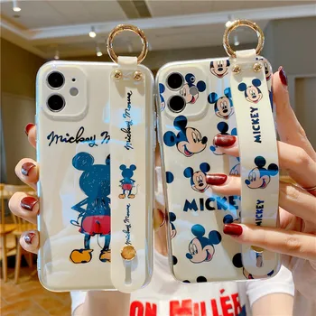 Naujas 2021 Disney Mickey Minnie iPhone 7/8 plius xr xs max 11/12pro max 12mini kawayi pora mielas telefono dėklas
