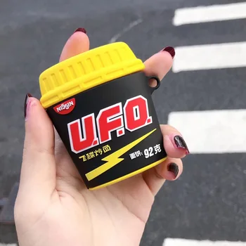 3D Mielas Puodelio Makaronų UFO makaronai Juokinga Maisto Belaidžio 