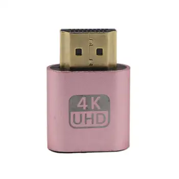 HDMI monitoriaus Emuliatorius Virtualus Ekranas Adapteris 4K Rezoliucijos Manekeno Plug Begalvis Dvasios 1.4 DDC EDID Universalus KOMPIUTERIO, 
