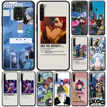 Silikoninis Telefono dėklas, Skirtas Xiaomi Redmi 10 Pastaba 9S 8T 9 8 Pro 7 7A 8A 9A 9C K40 Pro SK8 Infinity Anime Korpuso galinis Dangtelis Coque