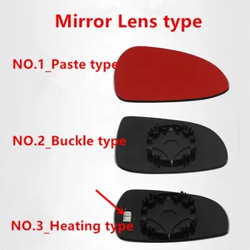 Atbulinės eigos veidrodis objektyvas baltas stiklas CHERY Fulwin 2 veidrodžiai su šildymo Automobilių reikmenys