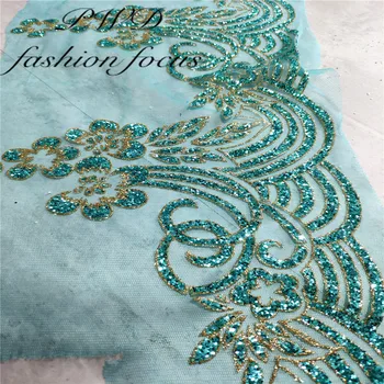 Royal blue pleistras nėrinių apdaila couture reikmenis, aksesuarai couture nėrinių juostelės siuvimo medžiagos nėrinių suknelė siuvimo reikmenys