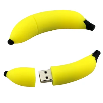 Pendrive Usb Flash Diskas 128gb 64gb 32gb Usb 256 gb Vaisių Maisto Karikatūros Čili Bananų Arbūzas Memory Stick Pen Ratai
