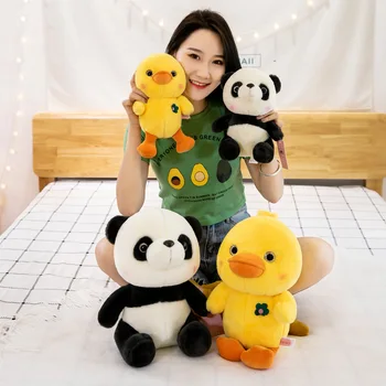 2021 Naujų Animacinių Filmų Gyvūnų Serijos Pliušiniai Žaislai Įdaryti Panda Dramblys Dinozaurų Pliušinis Lėlės Pliušinis Žaislas Vaikams, Dovana