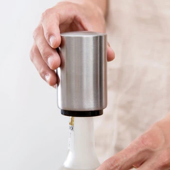 Paspauskite Butelio Atidarytuvas Automatinis Magnetas Alaus Butelio Atidarytuvas Sulčių Gerti Dangtelis Nerūdijančio Plieno Peilis, Virtuvė, Mini
