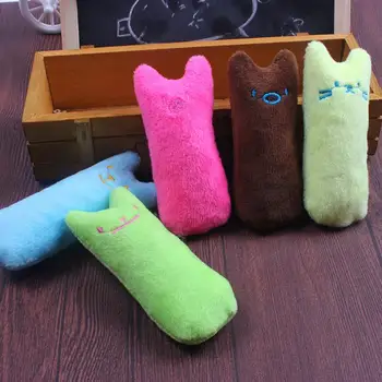 1pc Šalkoņa Garso Katžolių Žaislas Katėms Produktai, Naminių Cute Kačių Žaislai Kačiukas Dantų Šlifavimo Pet Pliušinis Nykščio Pagalvę Naminių Reikmenys