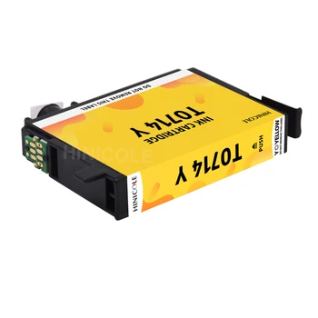 HINICOLE T0711-T0714 T0715 suderinama rašalo kasetė EPSON Stylus SX100/SX110/SX105/SX115/SX200/SX205/SX209/SX210 spausdintuvą
