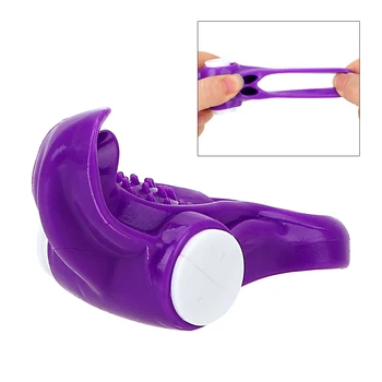 Sekso žaisliukai Vyrams Vibruojantys Penio Žiedai Klitorį Stimuliuoja Vibratoriai Gaidys Žiedas Vyrų Skaistybės Prietaiso Atidėti Ejakuliacija - 