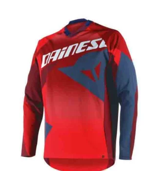2021MTB jersDownhill Jersey MTB Marškinėliai Offroad DH Motociklo Jersey Motokroso Sportwear Drabužiai - 