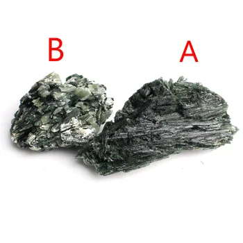 1PC 10-30g Pakistano Natūrali Žalioji Diopside Kristalai Šiurkštus Akmens Uolienų Mineralų Pavyzdys Brangakmenių, Mokymo, mokslinių Tyrimų Kolekcijos Dekoro - 